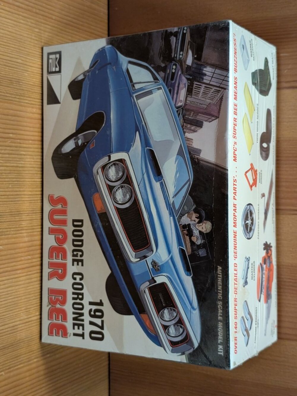 NEW MPC 1/25 Scale 1970 Dodge Coronet Super Bee Model Car Kit MPC-703 SEALED BOX